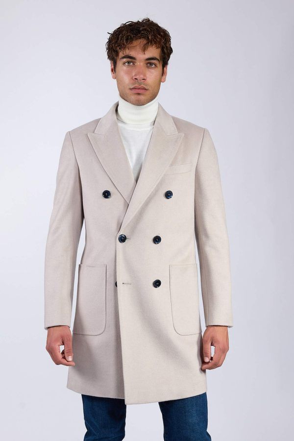 Cappotto Borromini modello Noel color Ghiaccio